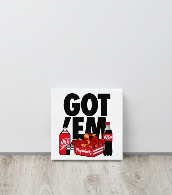 Mild Sauce on Everything Canvas