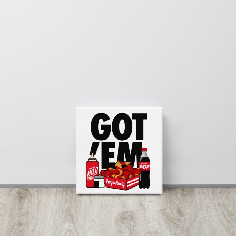 Mild Sauce on Everything Canvas