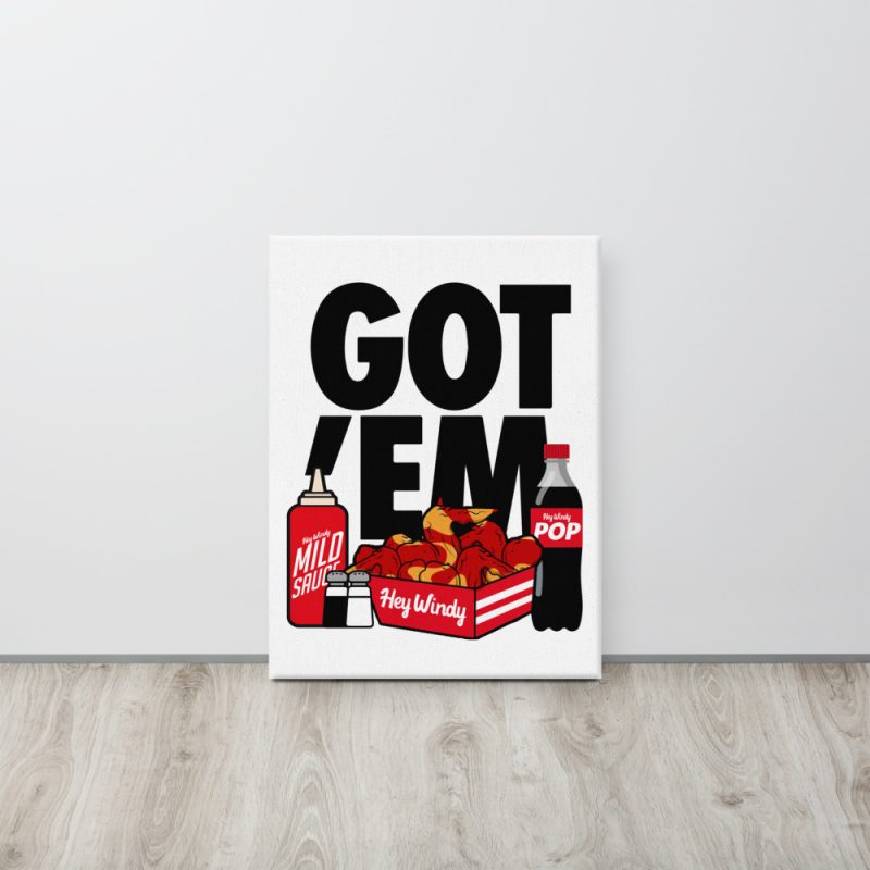 Mild Sauce on Everything Canvas - Image 5