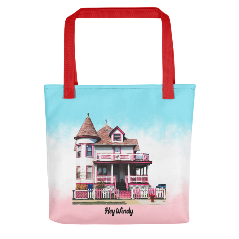 Pink House Tote bag - Image 2