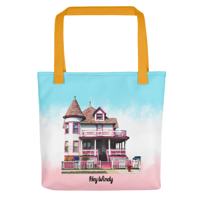 Pink House Tote bag - Image 3
