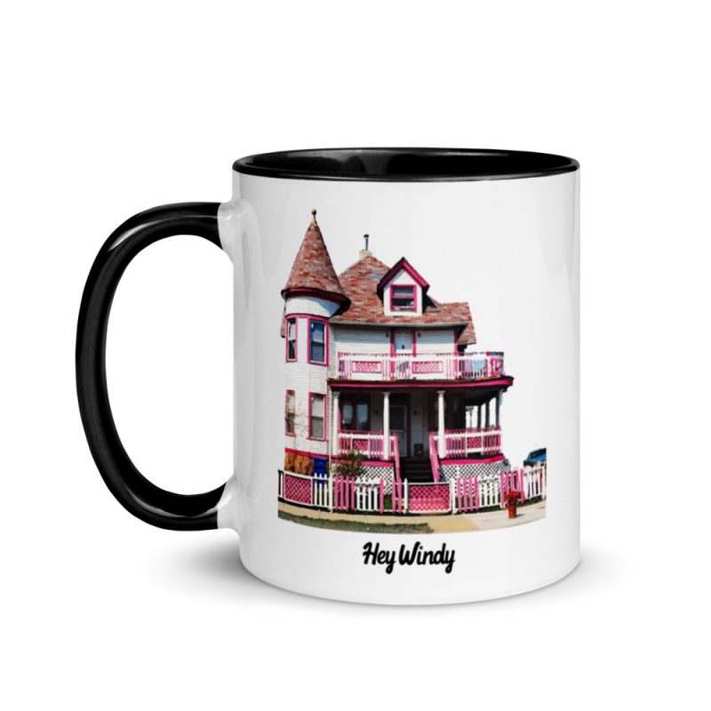 Pink House Mug - Image 4