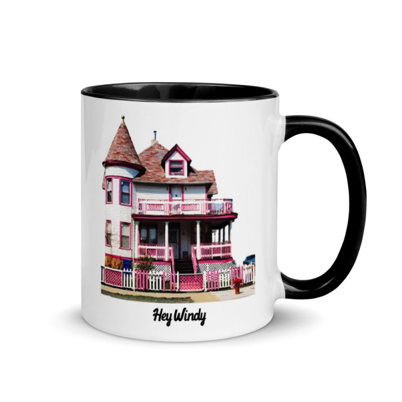 Pink House Mug - Image 2