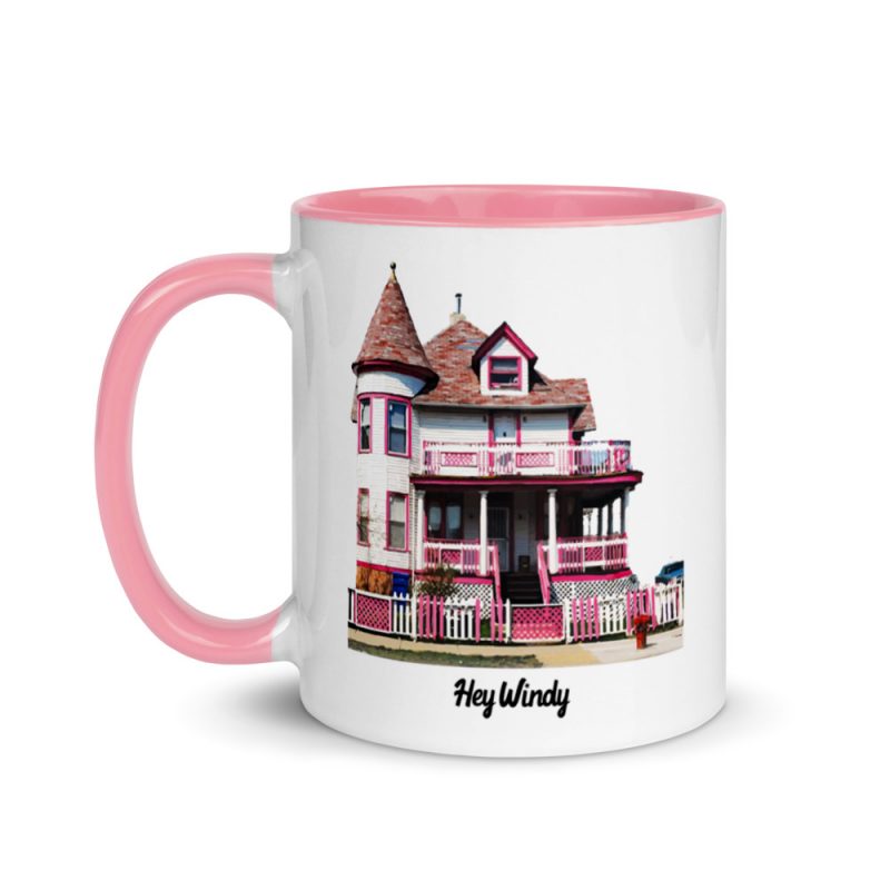 Pink House Mug - Image 6