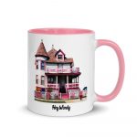 Pink House Mug