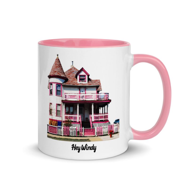 Pink House Mug