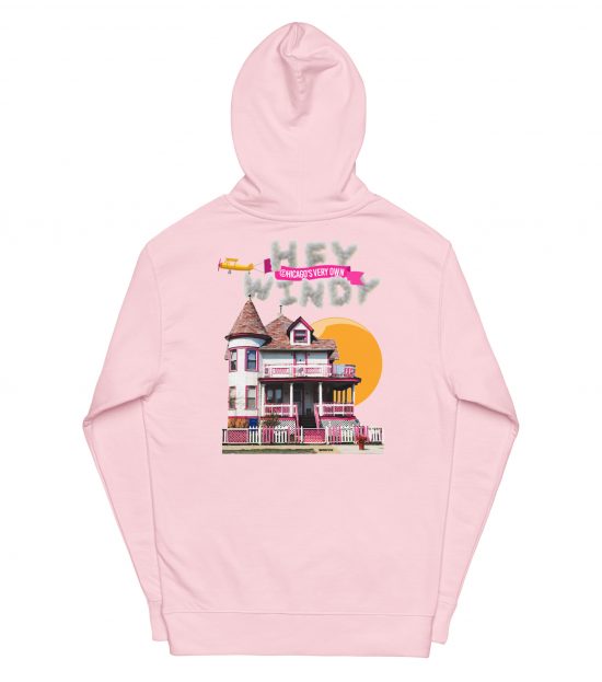 Pink House Unisex midweight hoodie