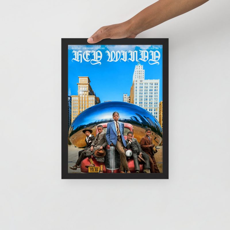 Chi-Times Framed poster - Image 2