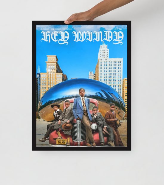Chi-Times Framed poster