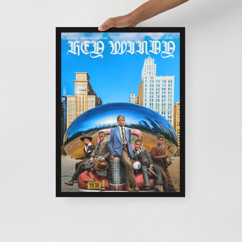 Chi-Times Framed poster