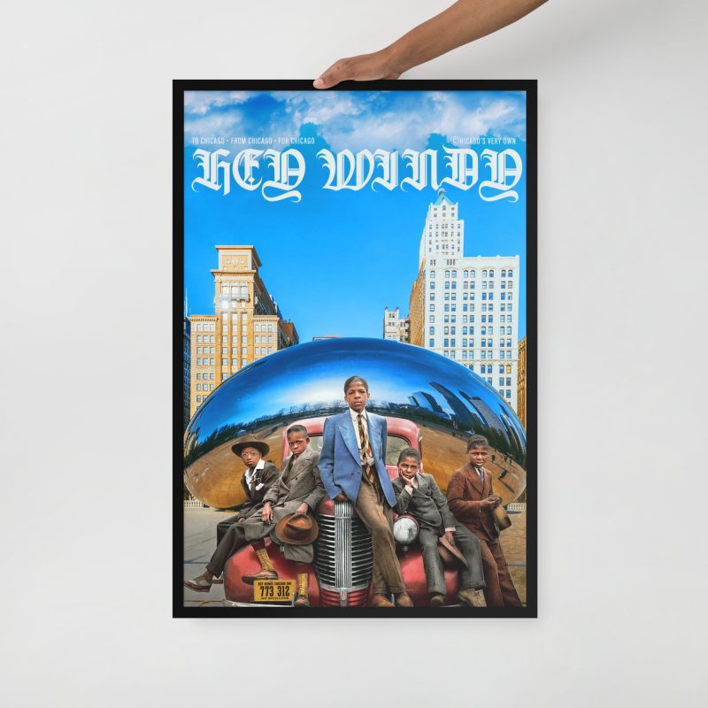 Chi-Times Framed poster - Image 3