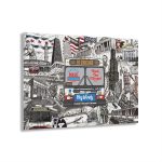 To Chicago Acrylic Print