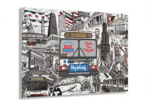 To Chicago Acrylic Print