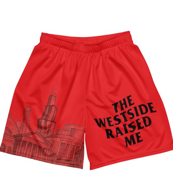 The Westside Raised Me – Unisex Mesh Shorts
