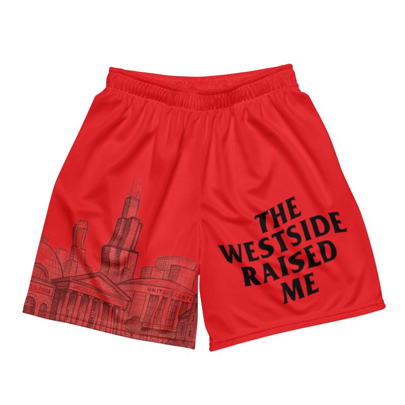The Westside Raised Me – Unisex Mesh Shorts