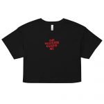 The Westside Raised Me – Premium Crop Tee
